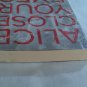 Alice Close Your Eyes by Averil Dean (2014) (L74d2) Harlequin Mira PB