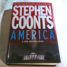 America by Stephen Coonts (2001) (L73C5) Jake Grafton #9, St. Martin's Press HC