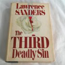 The Third Deadly Sin by Lawrence Sanders (1981) (L74d4) Edward X. Delaney #4 G. P. Putnam's Sons HC The Third Deadly Sin by Lawrence Sanders (1981) (L74d4) Edward X. Delaney #4 G. P. Putnam's Sons HC