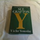Y is for Yesterday by Sue Grafton (2017) (R72b8) Kinsey Millhone #25, Marian Wood Book HC Y is for Yesterday by Sue Grafton (2017) (R72b8) Kinsey Millhone #25, Marian Wood Book HC