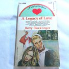 A Legacy of Love by Betty Blocklinger (1962) (R61a1) A Valentine Book #4208, Prestige Books PB