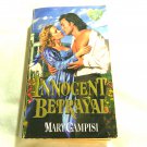 Innocent Betrayal by Mary Campisi (2000) (R25a13) Zebra Splendor Historical, Zebra Books PB