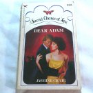 Dear Adam by Jasmine Craig (1985) (R61a1) Second Chance at Love #243 PB