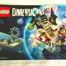 LEGO Dimensions Portal Manual Instruction Book Batman Wizard Batmobile (2015) (GR2r1) Booklet ONLY