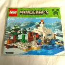 LEGO Minecraft The Snow Hideout Instruction Manual 21120 (2015) (GR2r1) Booklet ONLY