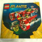 LEGO Atlantis Typhoon Turbo Sub Instruction Manual 8060 (2009) (GR2r1) Booklet ONLY