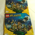 LEGO Gateway of the Squid 8061 Atlantis Manuals (2010) (GR2r1) Booklets ONLY