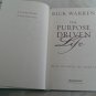 The Purpose Driven Life: What on Earth am I Here For? by Rick Warren (2002) (L63b8) HC