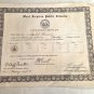 West Virginia Public Schools Discoverer's Certificate to Isabel Isobel Powers 1951 ()