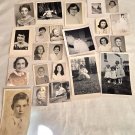 23 Miscellaneous Black and White Photograph School Photos, Family Photos MIx (P1)