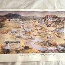 Signed Artwork of the Mural Painted in Washington County Alexander House Hagerstown MD (1989) () Signed Artwork of the Mural Painted in Washington County Alexander House Hagerstown MD (1989) ()