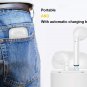 Qamkzzi Wireless Bluetooth Earbuds with Portable Charging Case | Anti-Sweat Earplugs Gym Running