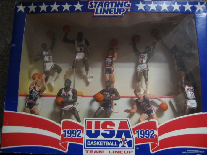 1992 USA Basketball Team Lineup Starting Lineup