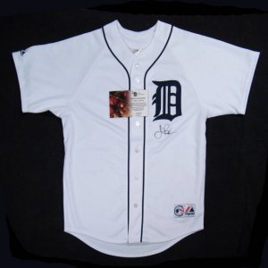 Jeremy Bonderman Signed Replica Jersey