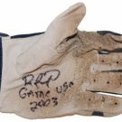 RAFAEL FURCAL SIGNED GAME USED BATTING GLOVE (ASI)