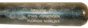 Ryan Jorgensen Game Used Bat (ASI)