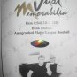 Hank Blalock Signed Official Major League Baseball (JUST Minors)