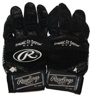 ANGEL BERROA SIGNED GAME USED BATTING GLOVES (ASI)