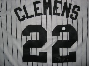 Roger Clemens Signed Astros Jersey (GAI)