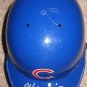 Alfonso Soriano Signed Cubs Mini Helmet (GAI)