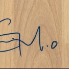 Gilbert Arenas Signed Floorboard
