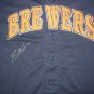 Ryan Braun Signed Milwaukee Brewers Jersey (GAI)