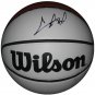 Chris Bosh SIgned Wilson's Full Size White Panel Basketball (GAI)