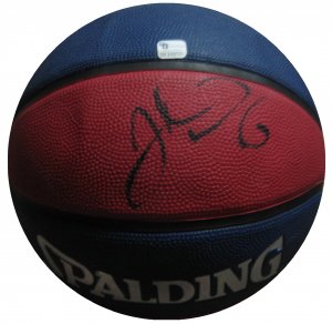 Josh Howard Signed Full Size Basketball (GAI)