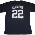 Roger Clemens Signed Yankees Jersey T-Shirt (GAI)