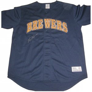 Ryan Braun Signed Milwaukee Brewers Jersey (GAI)
