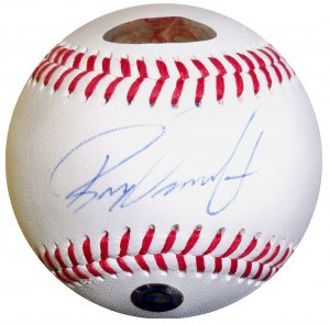 Roy Oswalt Signed Official Texas League Baseball(MLB Holo)
