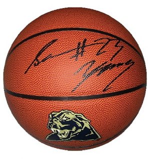 Sam Young Signed Pittsburgh Panthers Basketball