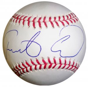 Fausto Carmona Signed Official Major League Baseball (ELITE)
