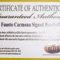 Fausto Carmona Signed Official Major League Baseball (ELITE)