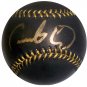 Fausto Carmona Signed Official Black Major League Baseball (ELITE)