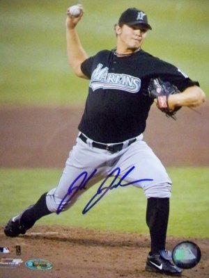 Josh Johnson Signed 8x10 Photo (Tristar)