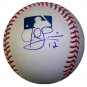 Jed Lowrie Signed Official Major League Baseball (JSA)