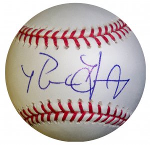 Pedro Alvarez Signed Official Major League Baseball (JSA)