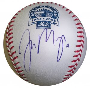 Jose Reyes Signed Shea Final Season Baseball (GAI)