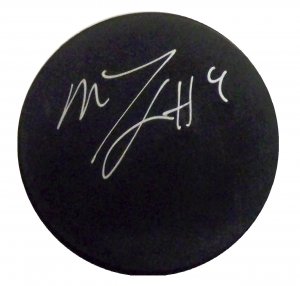 Michael Del Zotto Signed Puck