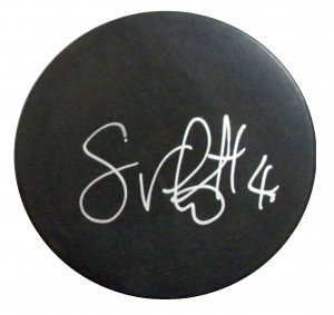 Steve Valiquette Signed Puck