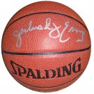 DR. J Julius Erving Signed Basketball (Mounted Memories)