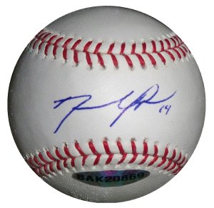 David Price Signed Official Majpr League Baseball (UDA & MLB)