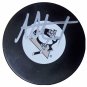 Jordan Staal Signed Penguins Logo Puck (GAI)