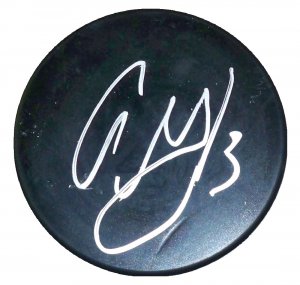 Alex Goligoski Signed Puck