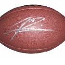 Sidney Rice Signed Football (GAI)