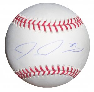Ike Davis Signed Official Major League Baseball (Steiner)