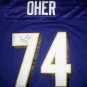 Michael Oher Signed Baltimore Ravens Jersey (JSA)