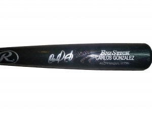 Carlos Gonzalez Signed Rawlings Big Stick Bat (PSA/DNA)