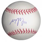 Matt Garza Signed Official Major League Baseball (PSA/DNA)